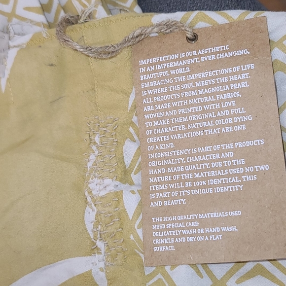 New Magnolia Pearl Emery Pineapple Coat Beverly OS trenchcoat artist smock surf - Picture 9 of 17